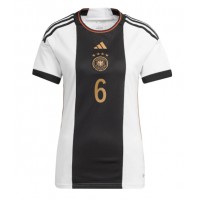 Tyskland Joshua Kimmich #6 Fotballklær Hjemmedrakt Dame VM 2022 Kortermet